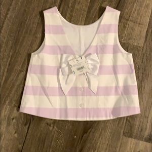 Janie & Jack, Girls sleeveless top, size 5